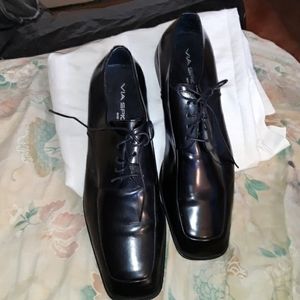 Men's ALL LEATHER Original VIA SPIGA Shoes SIZE 11